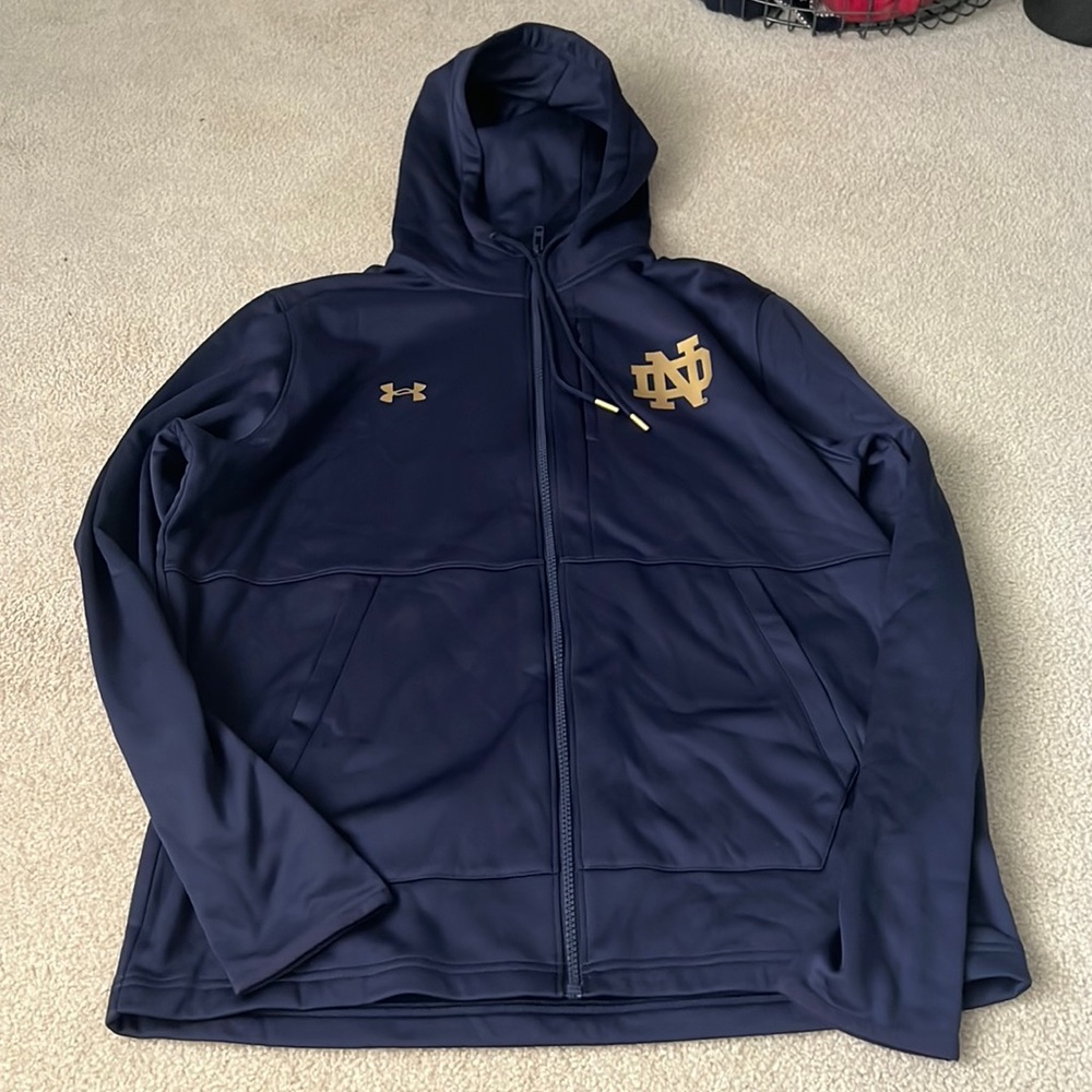 Notre Dame 2022 Shamrock Series Las Vegas limited-edition full zip, rare